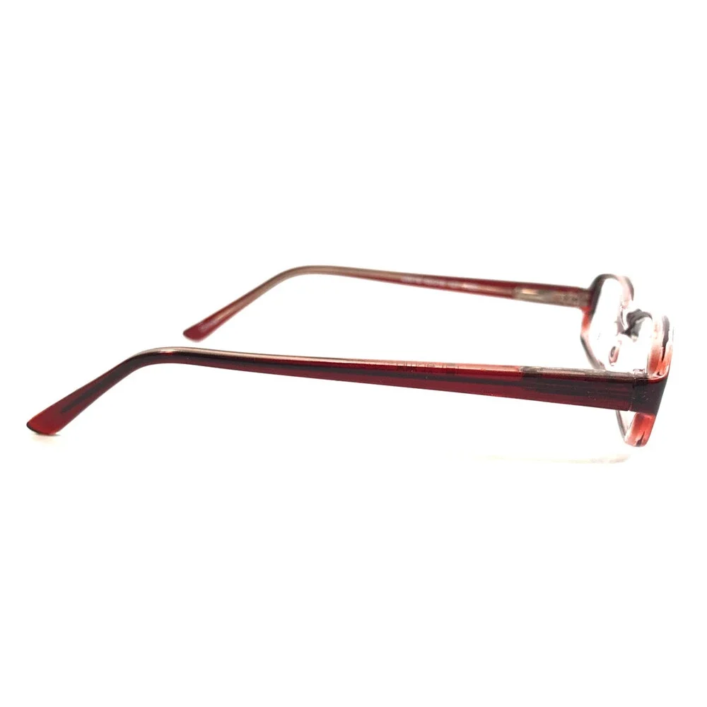 Lantis Optical Kids Small Eyeglasses Frames L8016 RED Clear Burgundy 45-16-127